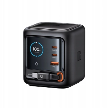 MCDODO SZYBKA ŁADOWARKA Z WBUDOWANYM KABLEM ZASILACZ 4X USB-C USB-A 100W