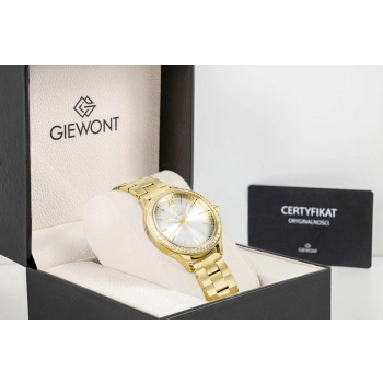 Zegarek Damski Giewont Sapphire Złoto Srebrny GW1140-B2