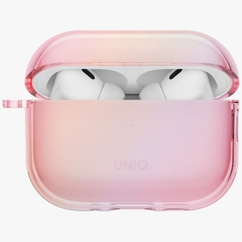Etui UNIQ Iridescia do AirPods Pro 3     Hang Case pink prism