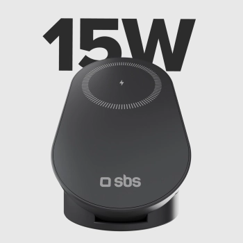 Stacja ładująca SBS składana 3w1 bezprzewodowa QI2 MFI - Made for iPhone - czarna