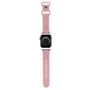 Hello Kitty Pasek HKAWLSCHBLP AppleWatch 42/44/45/49mm różowy/pink strap Silicone Kitty Head