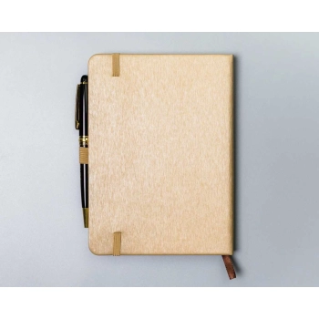 Notes planer dziennik B6 z zakładką gumką elegancki twarda okładka Peterson