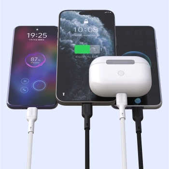 Kabel Dudao L9X 30W USB-C - Lightning 1m - czarny