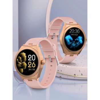 Smartwatch Gravity Różowe Złoto Różowy GT25-2