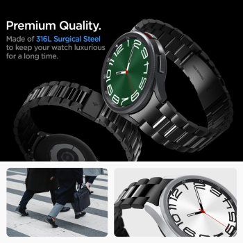 SPIGEN MODERN FIT BAND SAMSUNG GALAXY WATCH 6 CLASSIC (47 MM) BLACK