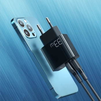 MCDODO ŁADOWARKA SIECIOWA + KABEL 1,2 M DO ŁADOWANIA 2X USB USB-C PD 33W