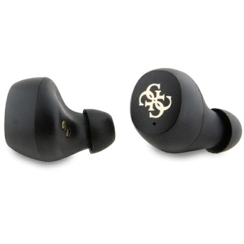 Guess słuchawki Bluetooth GUTWSP4EGPTWS + stacja dokująca ENC różowy/pink 4G Metal
