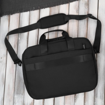 Torba na laptopa materiałowa unisex lekka do ręki na ramię