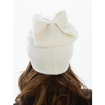 Czapka PTN HAT-01-7460 elegancka biała do noszenia zapach