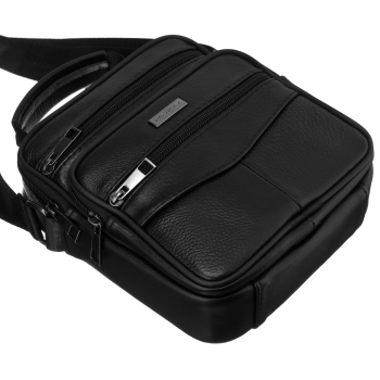ROVICKY torba męska skórzana mała saszetka listonoszka crossbody na ramię