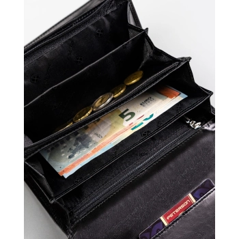 Elegancki duży portfel damski PETERSON w stylowym wydaniu z ochroną RFID