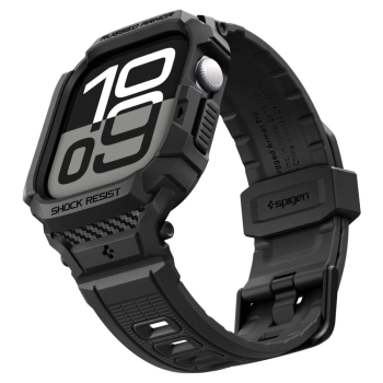 SPIGEN RUGGED ARMOR ”PRO” V2 APPLE WATCH 10 / 11 (42 MM) MATTE BLACK