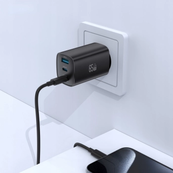 PALPRO SZYBKA ŁADOWARKA DO TELEFONU 3X USB-C USB-A KOSTKA DO ŁADOWARKI 65W