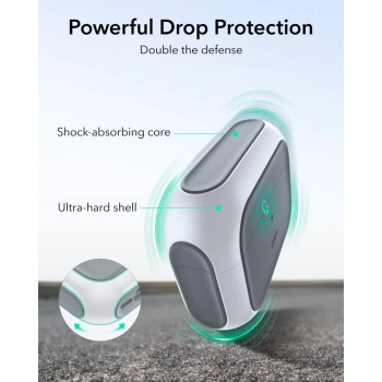 ESR ORBIT HALOLOCK MAGSAFE APPLE AIRPODS PRO 3 WHITE