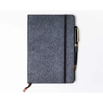 Notes organizer notatnik planer Peterson w linie elegancki z gumką A5