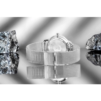 Zegarek Damski Giewont Sapphire Srebrny GW4130-B1