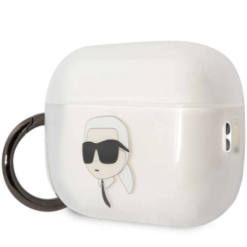 Karl Lagerfeld KLAP2HNIKTCT Airpods Pro 2 (2022/2023) cover transparent  Ikonik Karl Lagerfeld