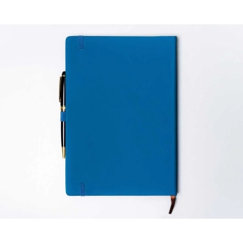 Notes planer B5 z gumką organizer notatnik w kropki zeszyt Peterson