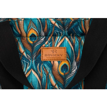 Torba skórzana na ramię elegancka do noszenia na co dzień