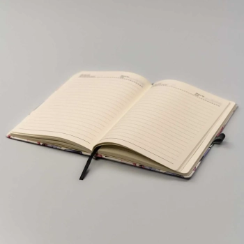 Notes A5 z printem PETERSON kolorowy notatnik dziennik planer na gumkę