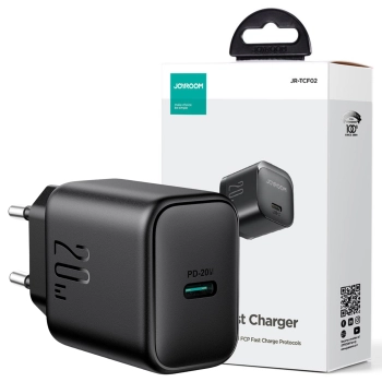 Ładowarka Joyroom JR-TCF20 sieciowa USB-C PD 20W - czarna