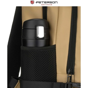 Plecak podróżny z miejscem na laptopa pojemny ergonomiczny Peterson