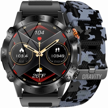 Smartwatch Gravity do codziennego noszenia i monitorowania