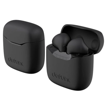 DeFunc Słuchawki Bluetooth 5.3True Lite bezprzewodowe czarny/black 71463