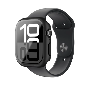 Etui ze szkłem hartowanym AMAZINGTHING Radix Glass do Apple Watch 42mm - czarne