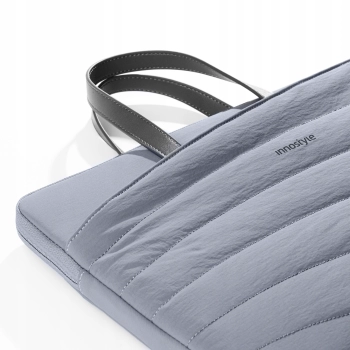INNOSTYLE DAMSKA TORBA NA LAPTOPA 13 14 WODOODPORNA CARRYLITE SLIM SZARA