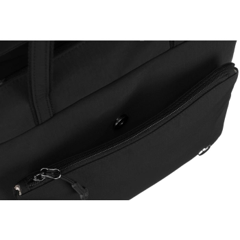 Torebka shopper bag torba damska duża czarna na ramię shopperka a4 PETERSON