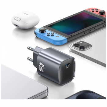 Ładowarka sieciowa USAMS T66 45W GaN     Fast Charger tarnish