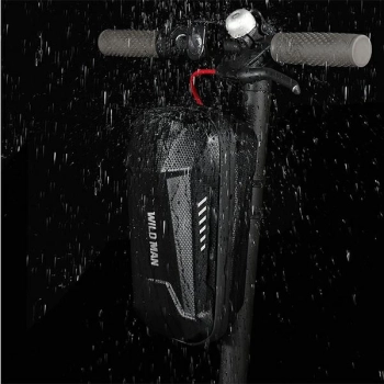 WILDMAN Etui/uchwyt na hulajnogę ES8X    Plus 3L sakwa na ramę czarna/black