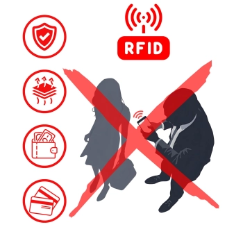 Portfel skórzany damski ze skóry naturalnej z RFID Rovicky w pudełku