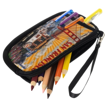 Etui kolorowe piórnik Loren portmonetka dla dzieci