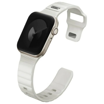 UNIQ pasek Stride SE Apple Watch         42/41/40mm FKM Rubber Strap lume