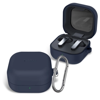 TECH-PROTECT SILICONE HOOK SAMSUNG GALAXY BUDS 4 / 4 PRO NAVY BLUE