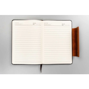 Notes A5 z zapięciem na magnes notatnik dziennik planer skóra eko PETERSON