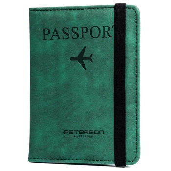 Etui na karty, paszport i dokumenty ze skóry, eleganckie