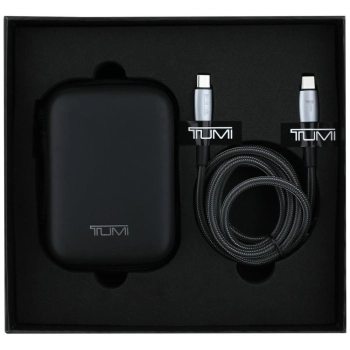 Ładowarka sieciowa TUMI Travel Adapter   25W USB-C / USB-A + Kabel USB-C/USB-C czarny
