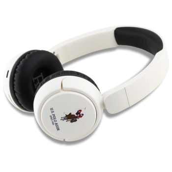 US Polo słuchawki nauszne Bluetooth      USHPV6PUNH biały/white DH Color Logo