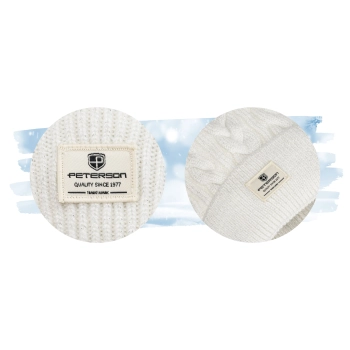 Czapka PTN HAT-06 biała elegancka do codziennego noszenia
