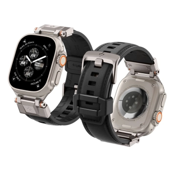 SPIGEN DURAPRO ARMOR PU APPLE WATCH 6 / 7 / 8 / 9 / 10 / SE / ULTRA 1 / 2 (44 / 45 / 46 / 49 MM) BLACK