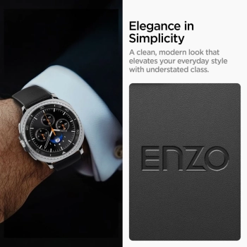 SPIGEN ENZO SAMSUNG GALAXY WATCH 8 / CLASSIC (40 / 44 / 46 MM) BLACK