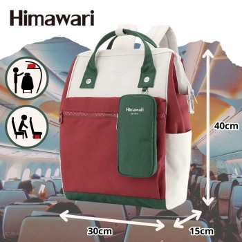 Wielofunkcyjny plecak HIMAWARI na laptopa z uchwytem i etui mieści A4