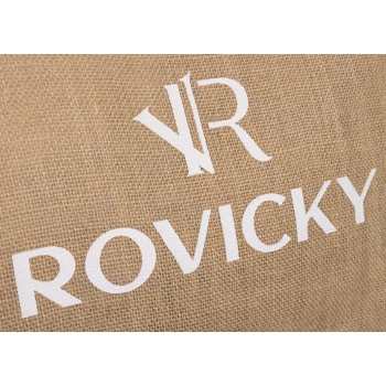 Rovicky pojemna duża torba na zakupy z juty