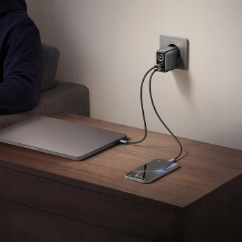 MCDODO SZYBKA ŁADOWARKA SIECIOWA ZASILACZ KOSTKA 3X USB-C USB-A GAN 70W
