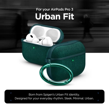 Etui Spigen Urban Fit na AirPods 3 - zielone