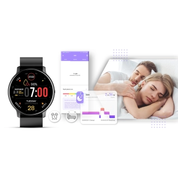 Smartwatch GIEWONT zegarek sportowy do codziennego noszenia