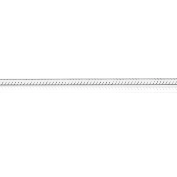 Srebrny łańcuszek ŻMIJKA srebro diamentowane 925 45cm